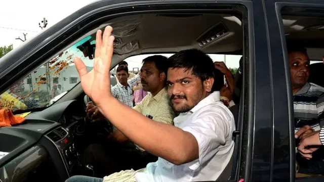 પાટીદાર નેતા હાર્દિક પટેલ