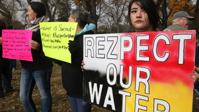Protesta en Standing Rock