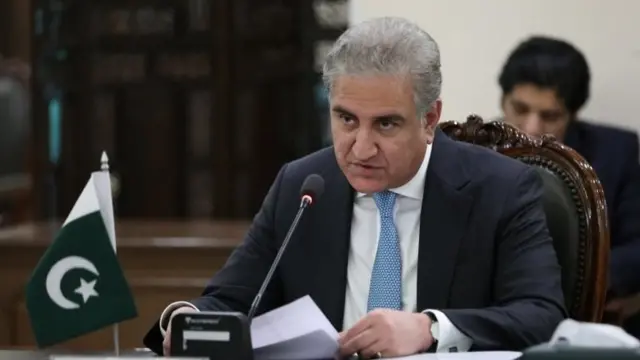 पाकिस्तानी विदेश मंत्री शाह महमूद क़ुरैशी