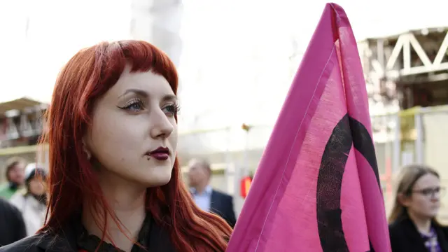 Активисты Extinction Rebellion