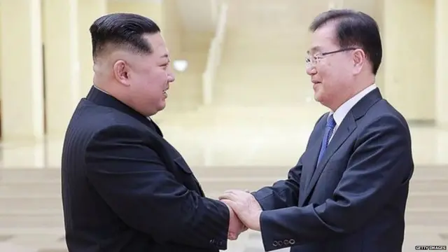 अमरीका-उत्तर कोरिया-दक्षिण कोरिया