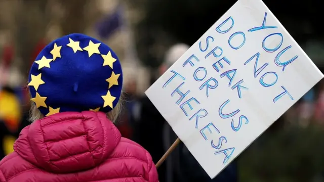 เดินขบวนต้านเบร็กซิท