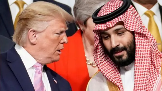 ترامب وبن سلمان