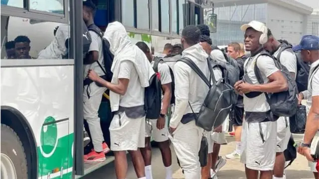 Awọn agbabọọlu Black Stars ti Ghana