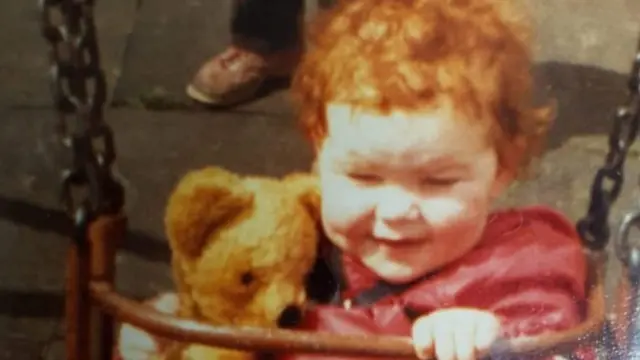 Verity Carter de niña