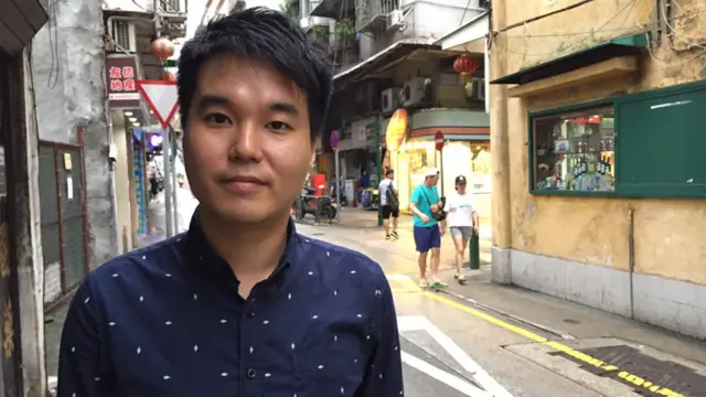 澳門立法會議員蘇嘉豪(BBC中文網圖片2019)