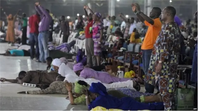 Charismatic churches dey popular in West Africa, particularly Nigeria