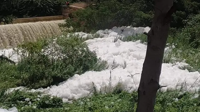 'நொய்யல் ஆற்றில் மிதமிஞ்சிய உலோக கழிவுகள்: நோய்கள் பரவும் அபாயம்'