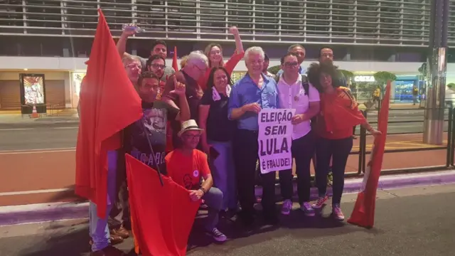 Petistas na avenida Paulista