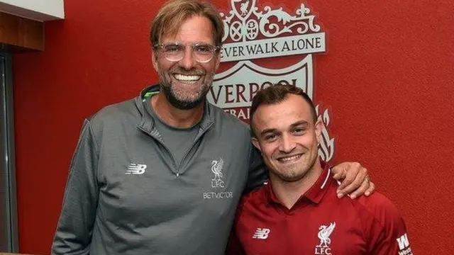Jurgen Klopp na Xhedan Shaqiri