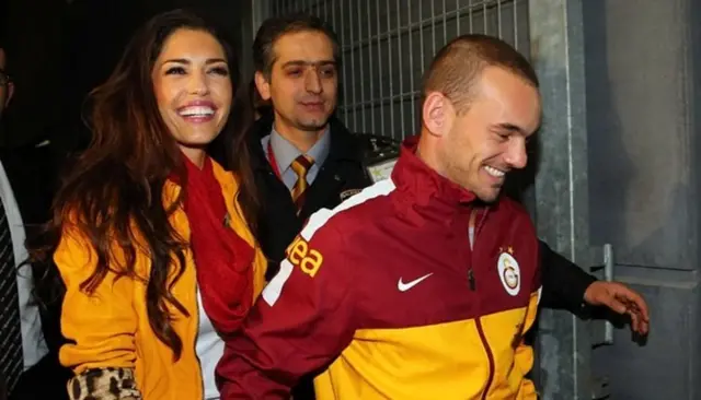 Yolanthe ve Wesley Sneijder