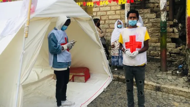 ኣገልግሎት ቀዳማይ ረዲኤት ማሕበር ቀይሕ መስቀል: ኣብ መቐል ክፍለከተማ ቀዳማይ ወያነ መረፃ ጣብያ ዘስላሰ