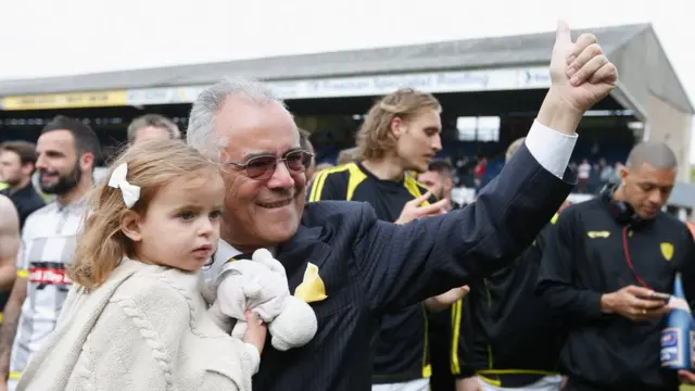 Burton Albion Başkanı Ben Robinson