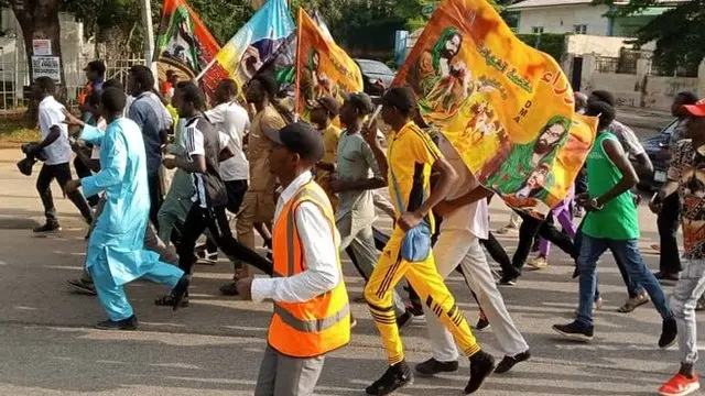 Abuja procession of IMN members on Ashura day