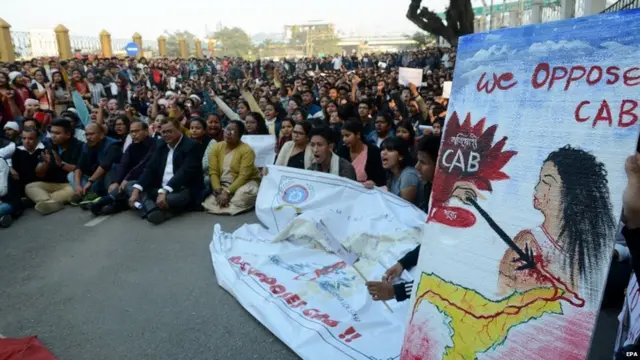 ਨਾਗਰਿਕਤਾ ਸੋਧ ਬਿੱਲ ਖ਼ਿਲਾਫ਼ ਮੁਜ਼ਾਹਰਾ