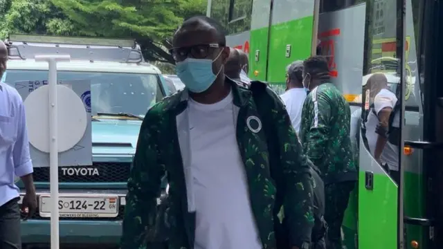Ghana vs Nigeria play off: Super Eagles squad arrive Kumasi to clash Black Stars - Fotos
