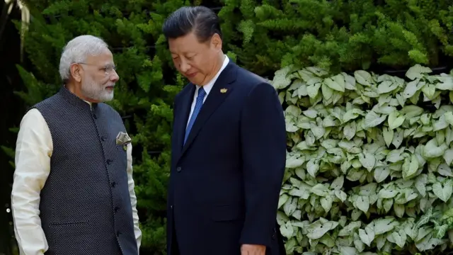 नरेंद्र मोदी, शी जिनपिंग