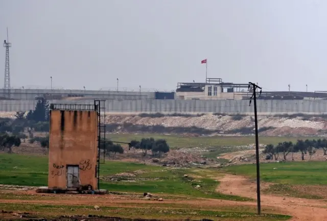 İdlib'de bir Türk gözlem noktası