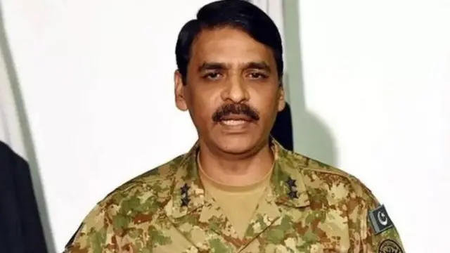 पाकिस्तानी सेना के प्रवक्ता मेजर जनरल आसिफ़ गफूर