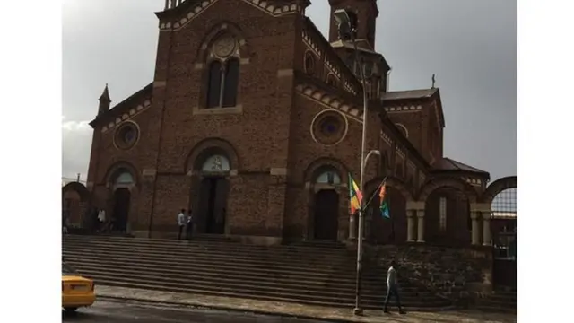 Dhismo qadiimi ah oo ku yaalla Asmara