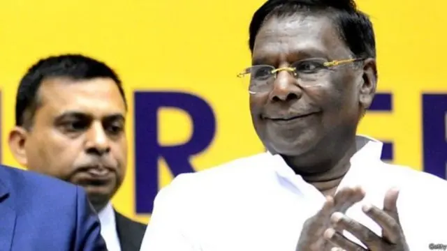 புதுச்சேரி முதல்வர் நாராயணசாமி