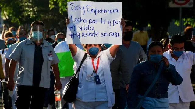Enfermera en Mexico