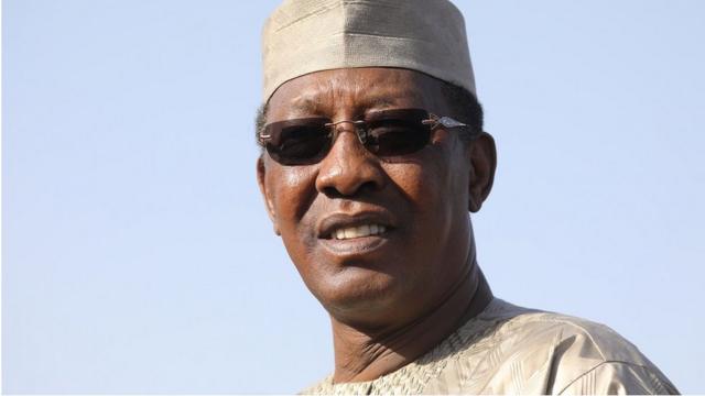 Idriss Déby, le président tchadien