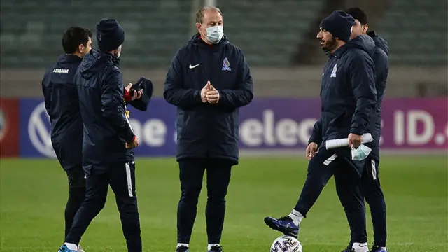 Azərbaycan milli komandasının mətbuat üçün açıq məşqi