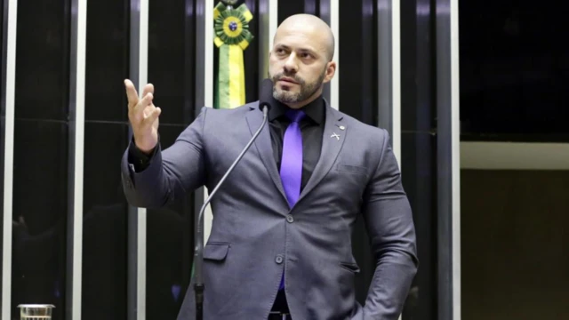 O deputado Daniel Silveira