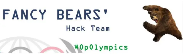 Banner del grupo Fancy Bears