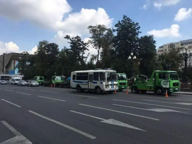 Moskvada etirazlar