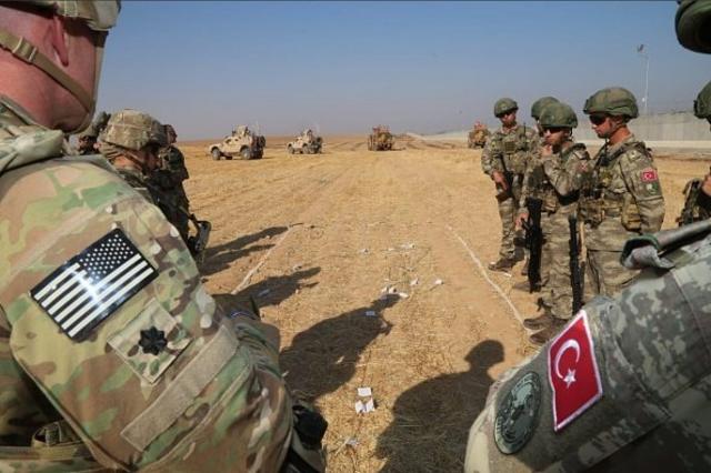 نیروهای نظامی ترکیه و آمریکا