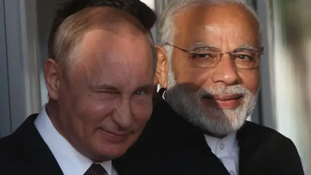 मोदी - पुतिन