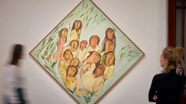 لوحة كمالا إسحاق