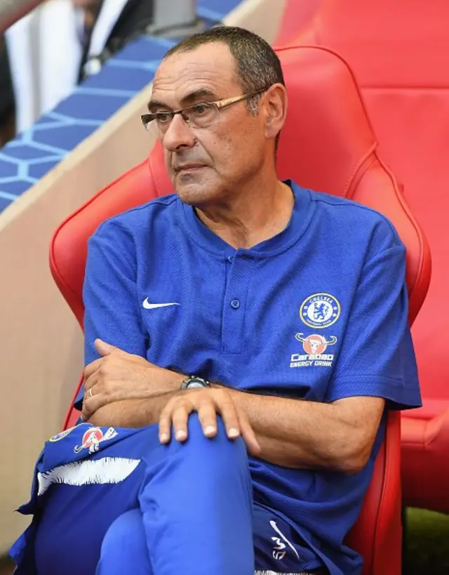 Chelsea coach Maurizio Sarri