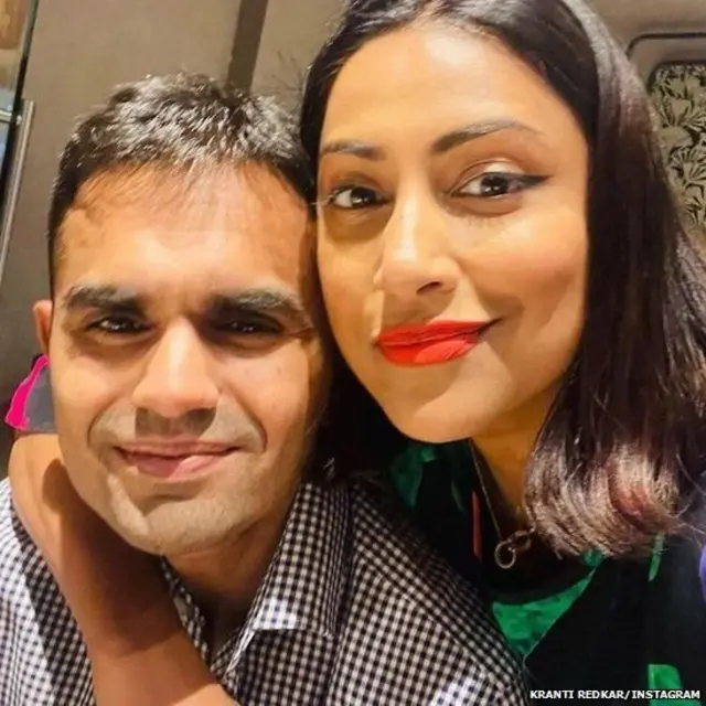 क्रांती रेडकर आणि समीर वानखेडे