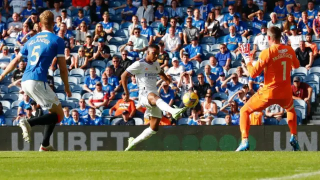 Real Madrid vs Rangers