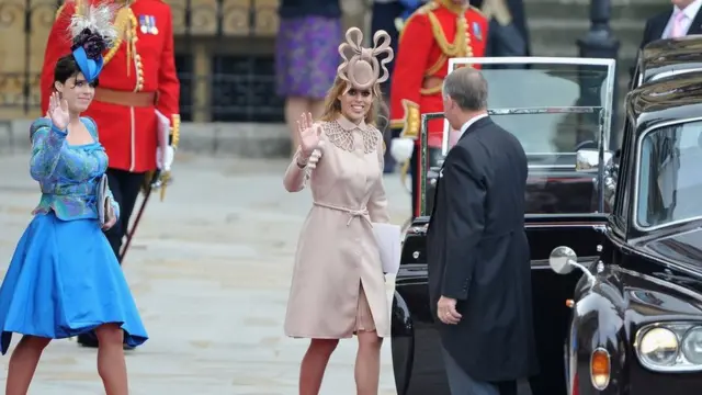 Принцессы Йорские Беатриса и Евгения