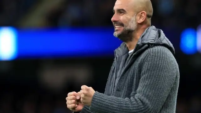 Guardiola 'delight' at hard-earned Man City win