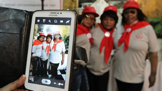 عاملات منزليات يحتفلن بتأسيس أول اتحاد لهن في يناير/كانون الثاني 2015