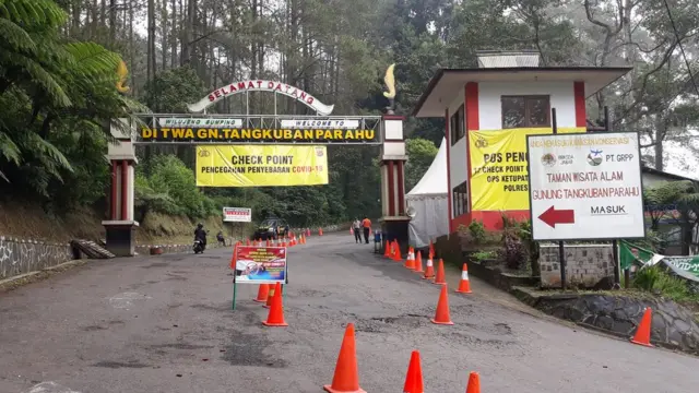 lembang, bandung, covid 19, virus corona, wisata, psbb