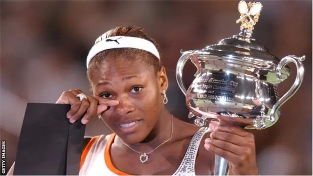 Serena Williams à l'Open d'Australie 2003