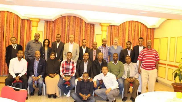 Qaar ka mid ah weriyayaasha BBC-da sanadii 2013-ka