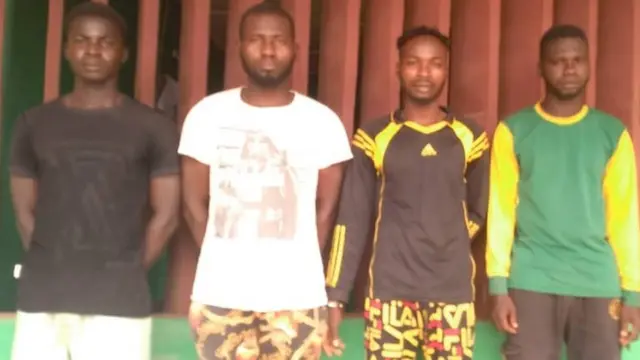 Mẹrin ninu awọn afunrasi ọmọ ẹgbẹ okunkun naa