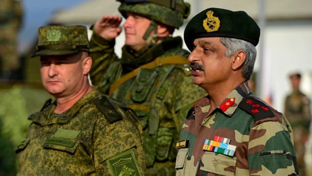 Андрей Сычевой на учениях в 2016 году