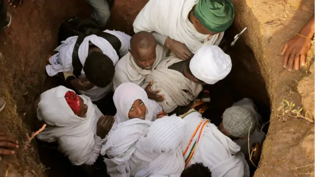 Паломники в Эфиопии