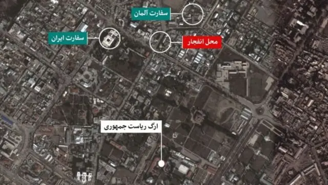 نقشه محل رویداد