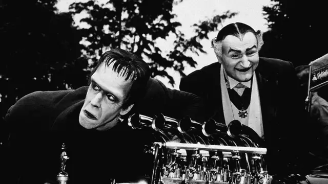 Fred Munster y el Abuelo en La Familia Munster