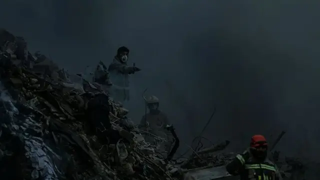 حادثه پلاسکو؛ پنج روز بعد