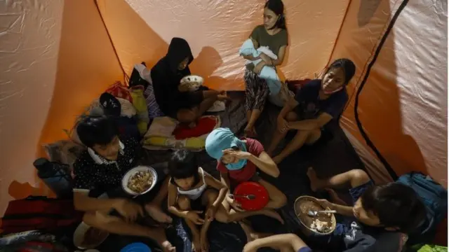 तूफ़ान गोनी, फिलीपींस